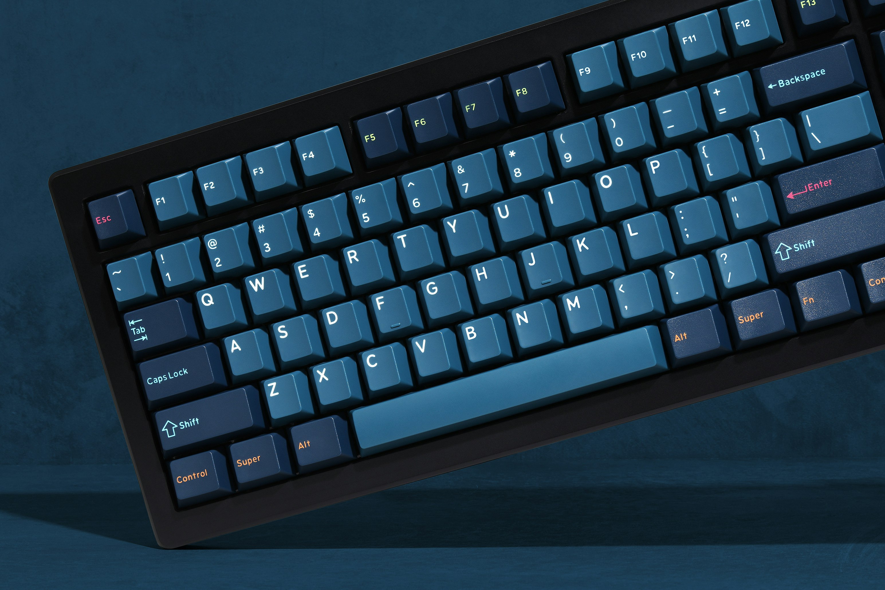 Drop DCX Solarized Dark Keycap Set | Mechanical Keyboards